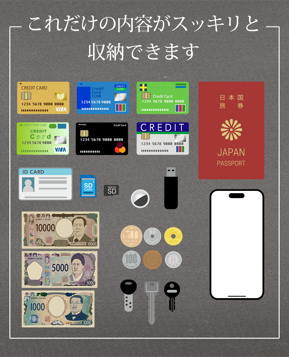 Versa Wallet 商品説明 20